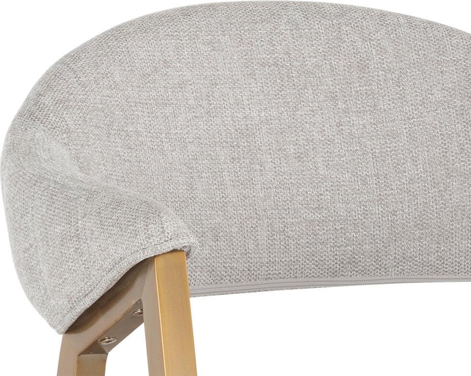 SUNPAN Dining Chairs - Burgos Dining Armchair - Belfast Heather Grey