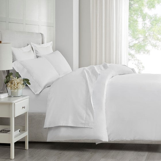 Olliix.com Sheets & Sheet Sets - Deep Pocket Sheet Set White Queen