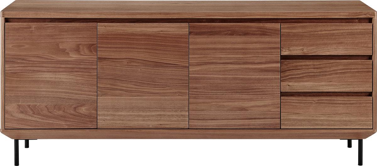 Euro Style Buffets & Sideboards - Saga 63-Inch Sideboard (16x63") Walnut