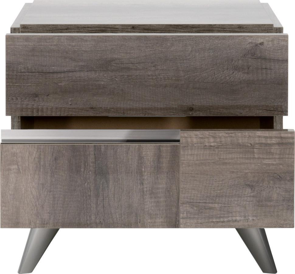 Essentials For Living Nightstands & Side Tables - Collina 2-Drawer Nightstand Vintage Oak