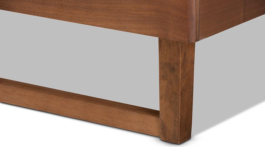 Wholesale Interiors Beds - Marin Full Bed Walnut Brown