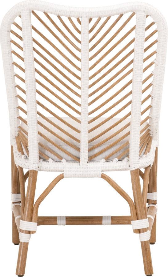 Essentials For Living Outdoor Dining Chairs - Laguna Dining Chair White, Set of 2