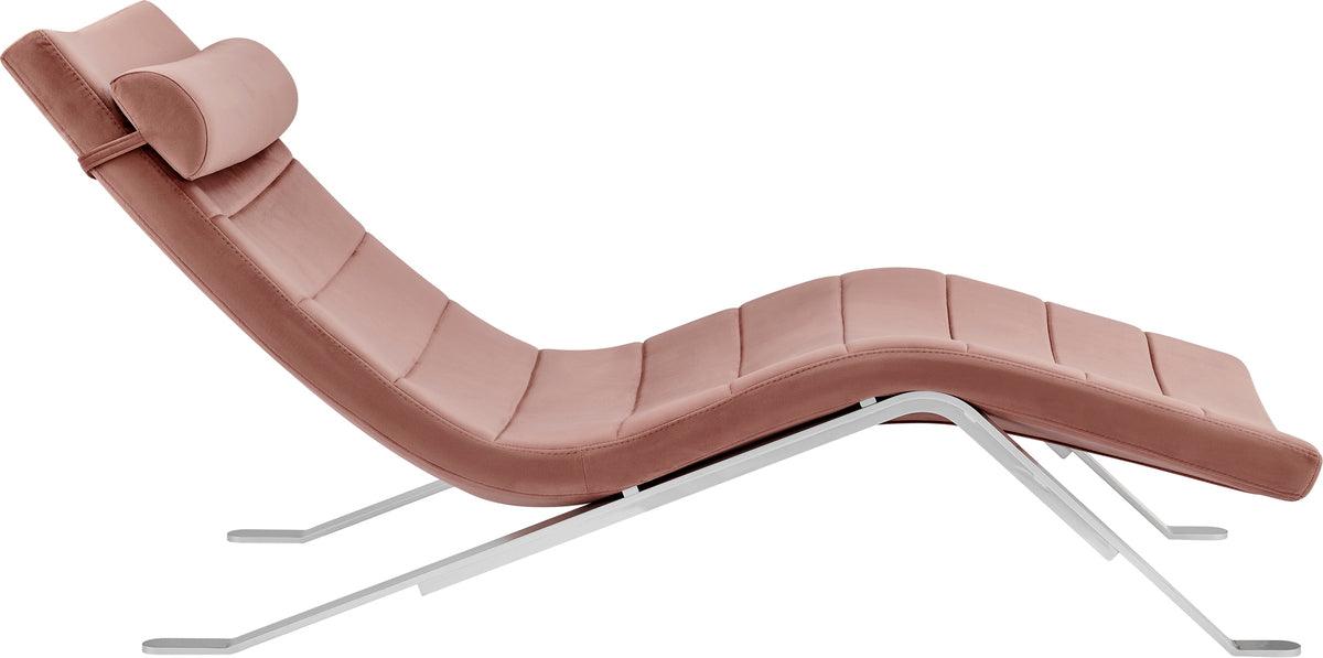 Euro Style Accent Chairs - Gilda Lounge Chair Rose