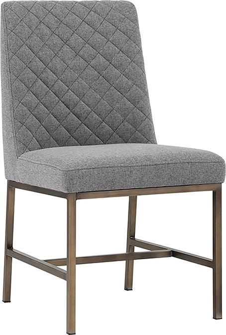 SUNPAN Dining Chairs - Leighland Dining Chair - Dark Grey (Set of 2)