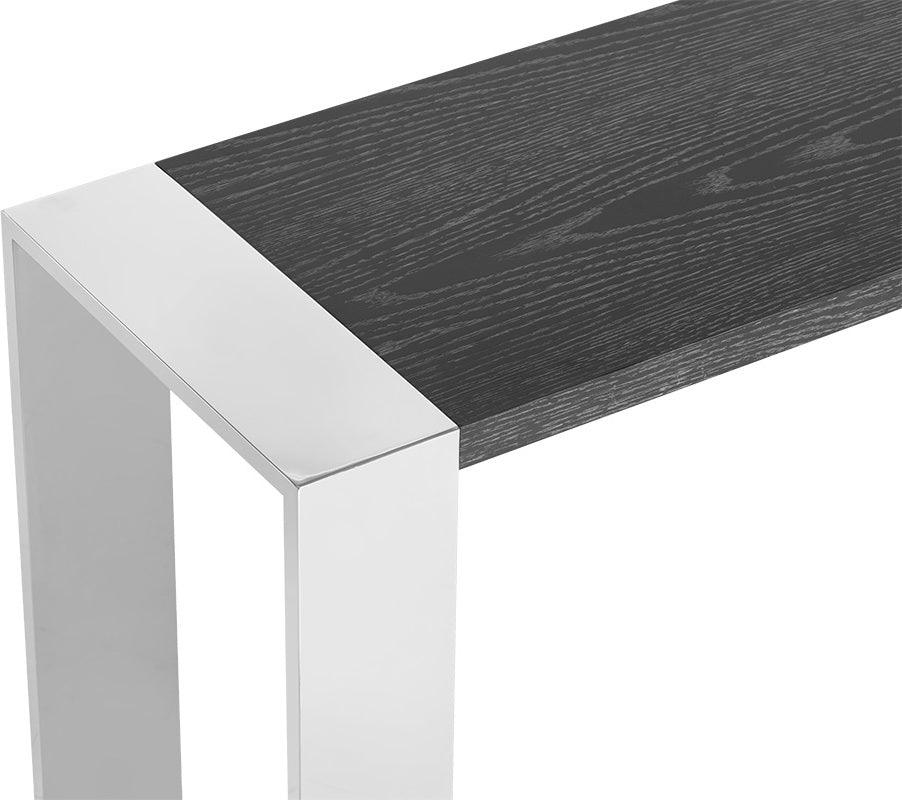 SUNPAN Consoles - Dalton Console Table - Stainless Steel - Grey