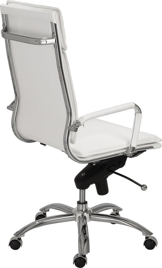 Euro Style Task Chairs - Gunar Pro High Back Office Chair White