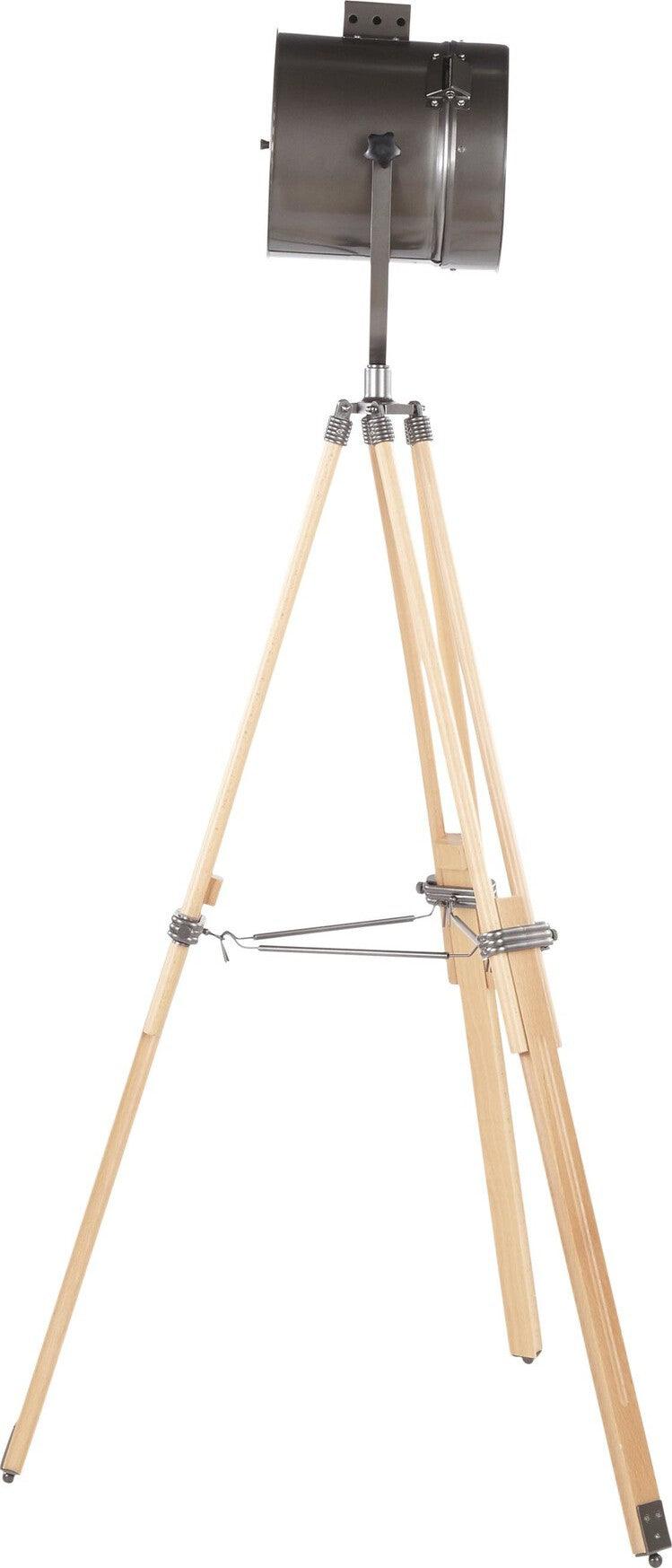 Lumisource Floor Lamps - Ahoy Floor Lamp Natural & Antique