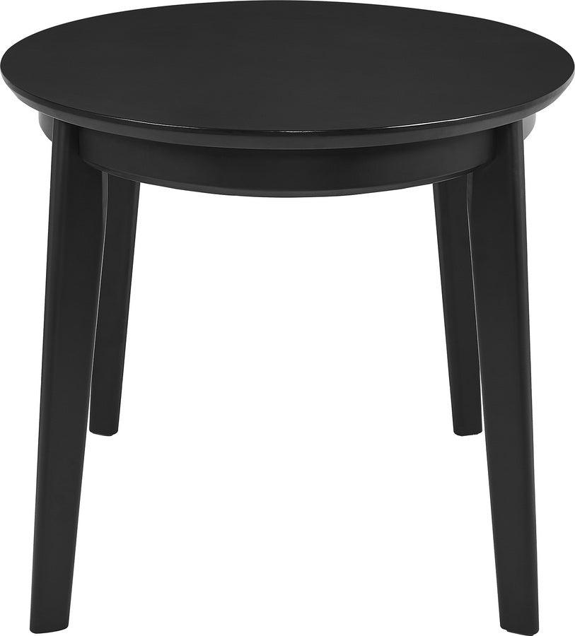 Euro Style Dining Tables - Atle 54"x34" Oval Dining Table in Matte Black