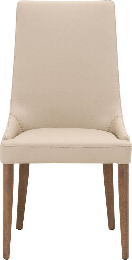 Essentials For Living Dining Chairs - Aurora Dining Chair, Set Of 2 Walnut Walnut