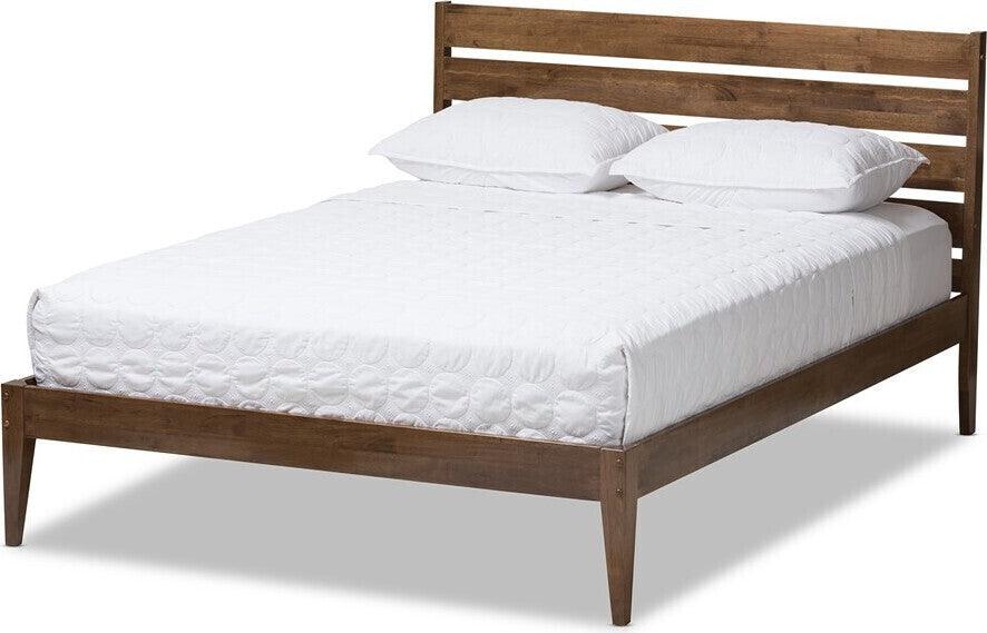 Wholesale Interiors Beds - Elmdon Queen Bed Walnut