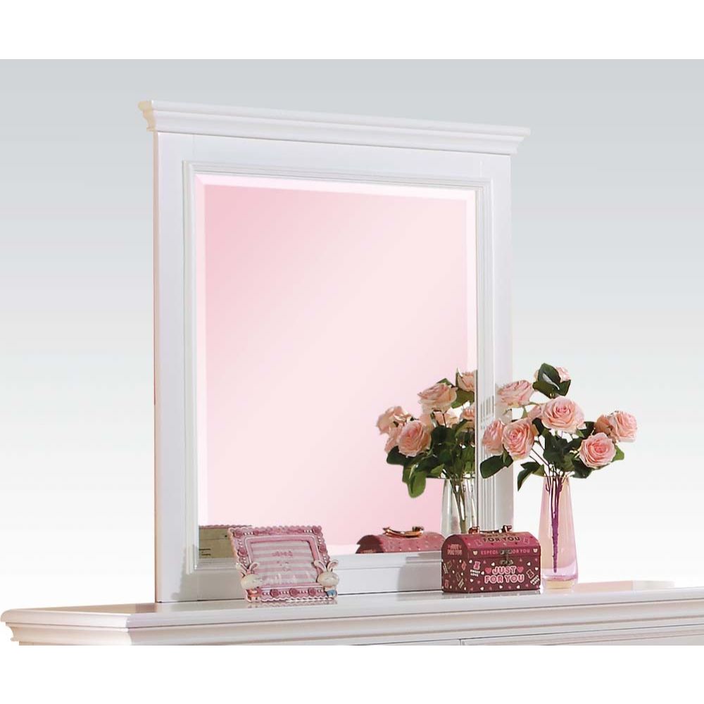 ACME Mirrors - ACME Lacey Mirror, White