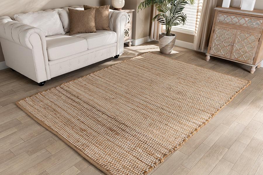 Wholesale Interiors Indoor Rugs - Osage Modern and Contemporary Natural Handwoven Hemp Blend Area Rug