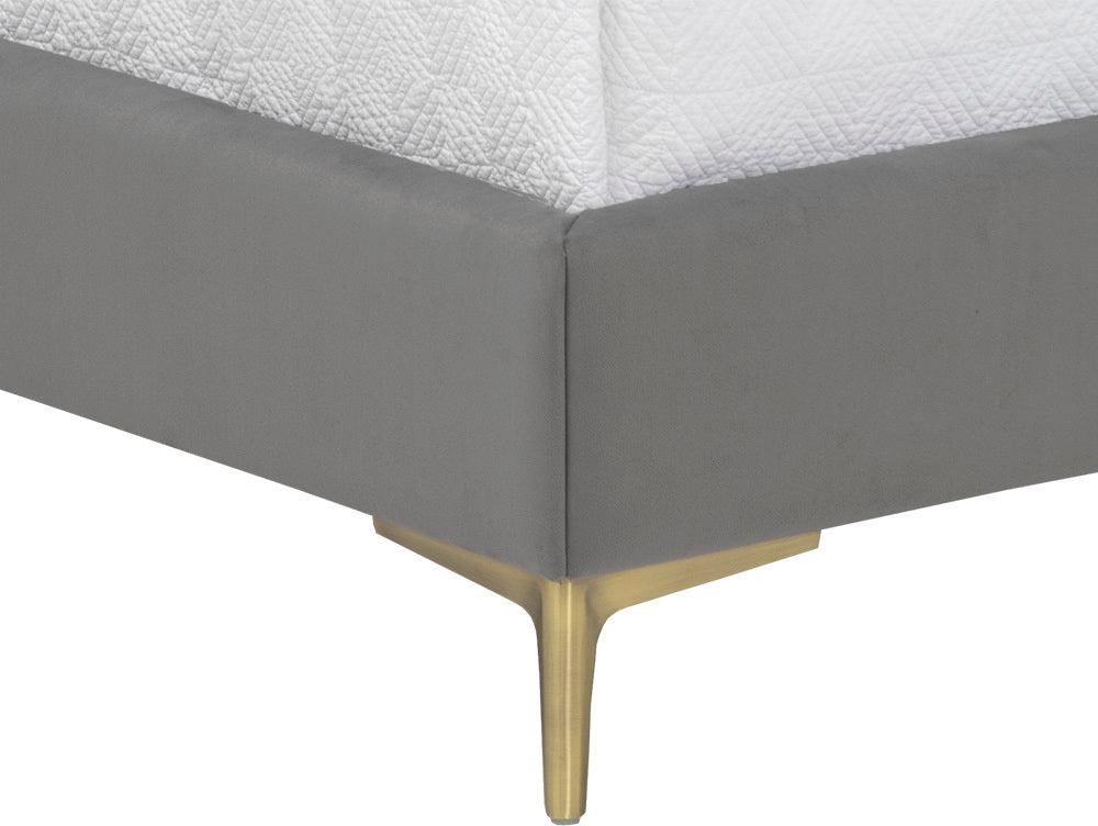 SUNPAN Beds - Cairo Bed - King - Antonio Charcoal Gray