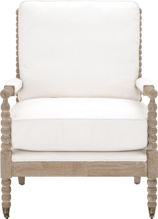 Essentials For Living Accent Chairs - Rouleau Club Chair Natural Gray Oak