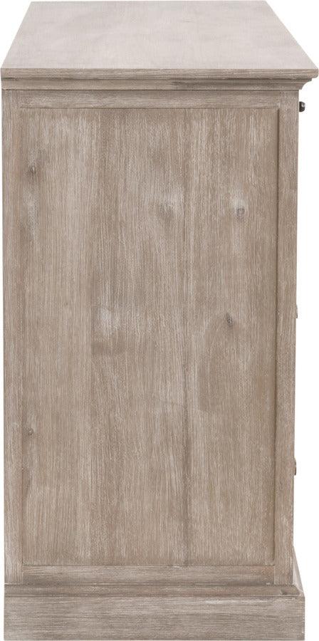 Essentials For Living Dressers - Eden 7-Drawer Media Dresser Natural Gray Acacia