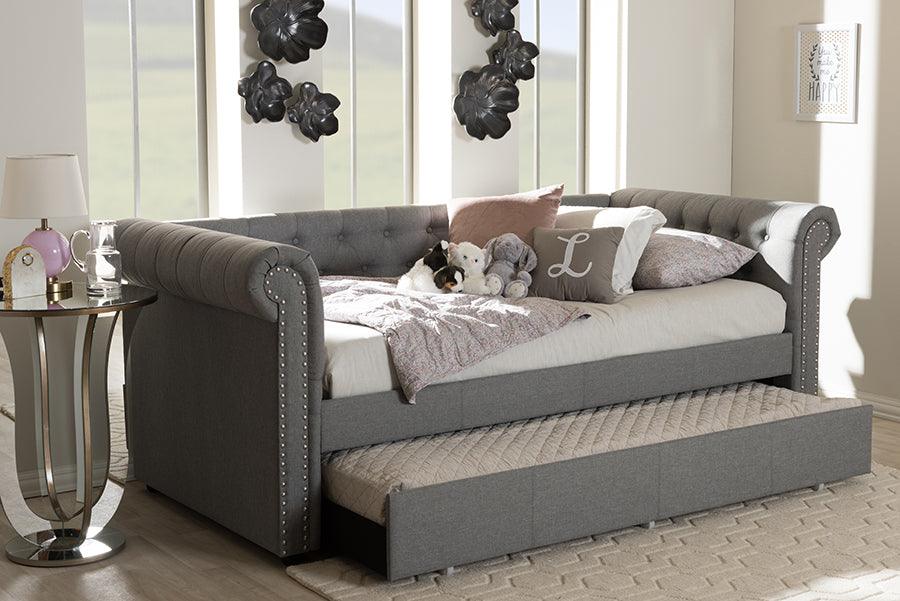 Wholesale Interiors Daybeds - Mabelle 43.5" Daybed Gray