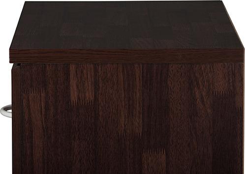 Wholesale Interiors Chest of Drawers - Maison Modern and Contemporary Oak Brown Finish Wood 4-Drawer Storage Chest