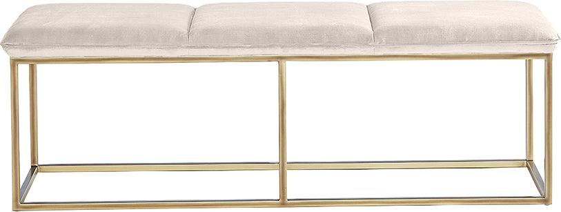 SUNPAN Benches - Alley Bench - Burnished Brass - Piccolo Prosecco
