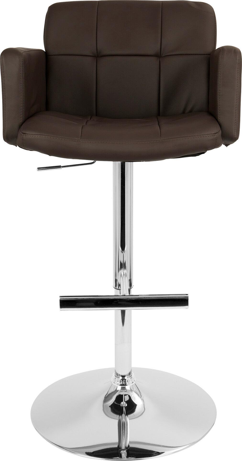 Lumisource Barstools - Stout Barstool Brown