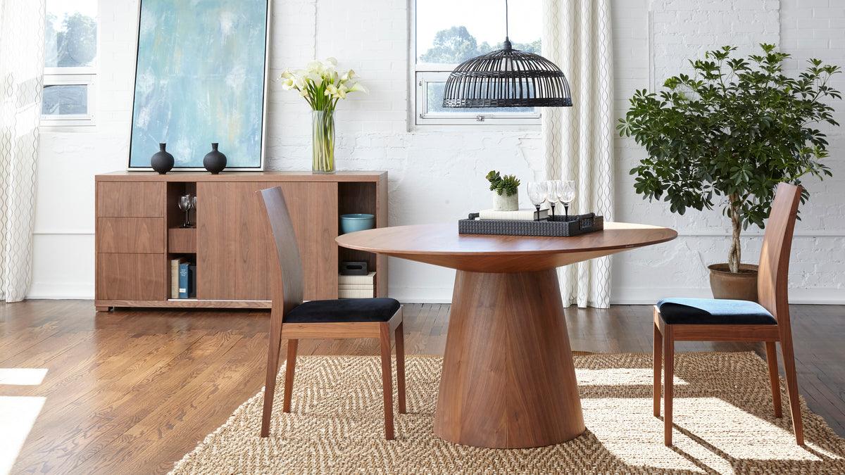 Wesley 53" Dining Table Walnut