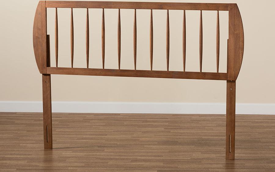 Wholesale Interiors Headboards - Norman Full Headboard Ash Walnut