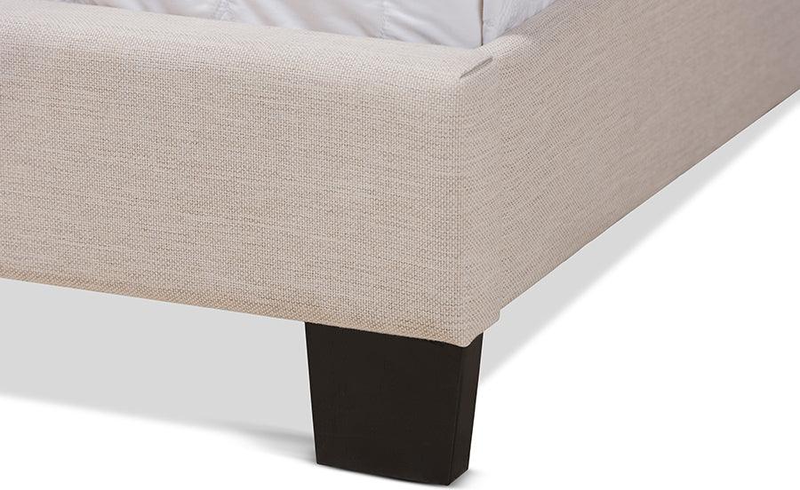 Wholesale Interiors Beds - Lisette Full Bed Beige