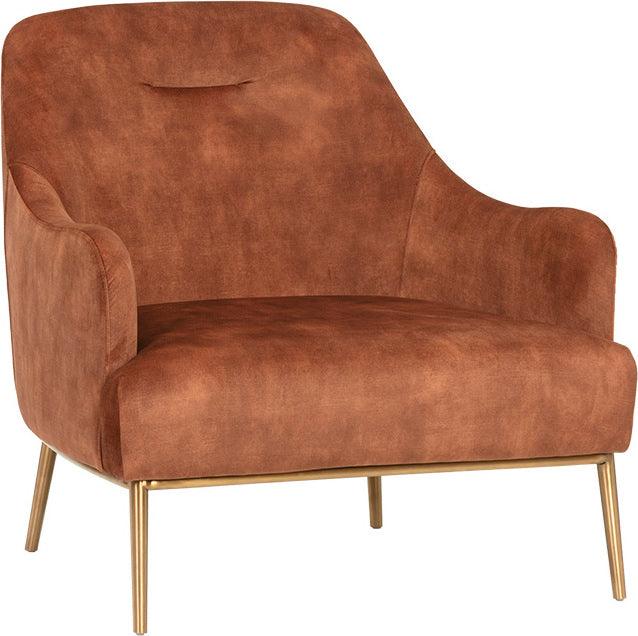 SUNPAN Accent Chairs - Cameron Lounge Chair Nono Rust