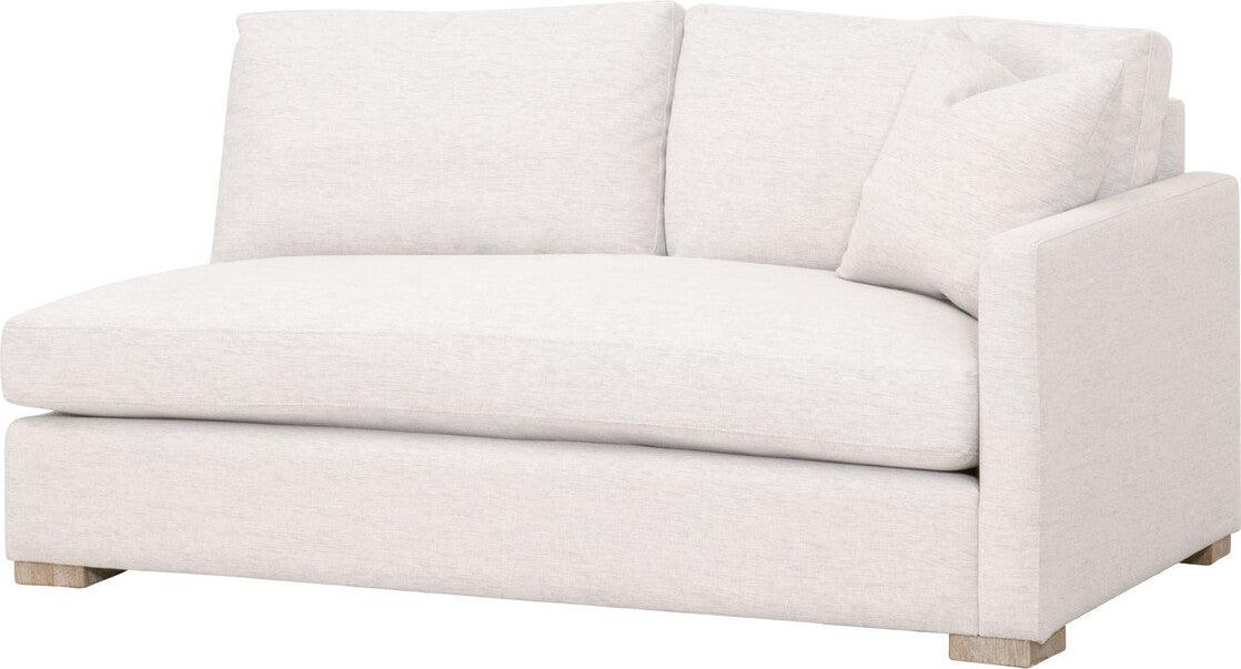 Essentials For Living Sofas & Couches - Clara Modular 2-Seat Right Slim Arm Sofa Natural Gray Oak