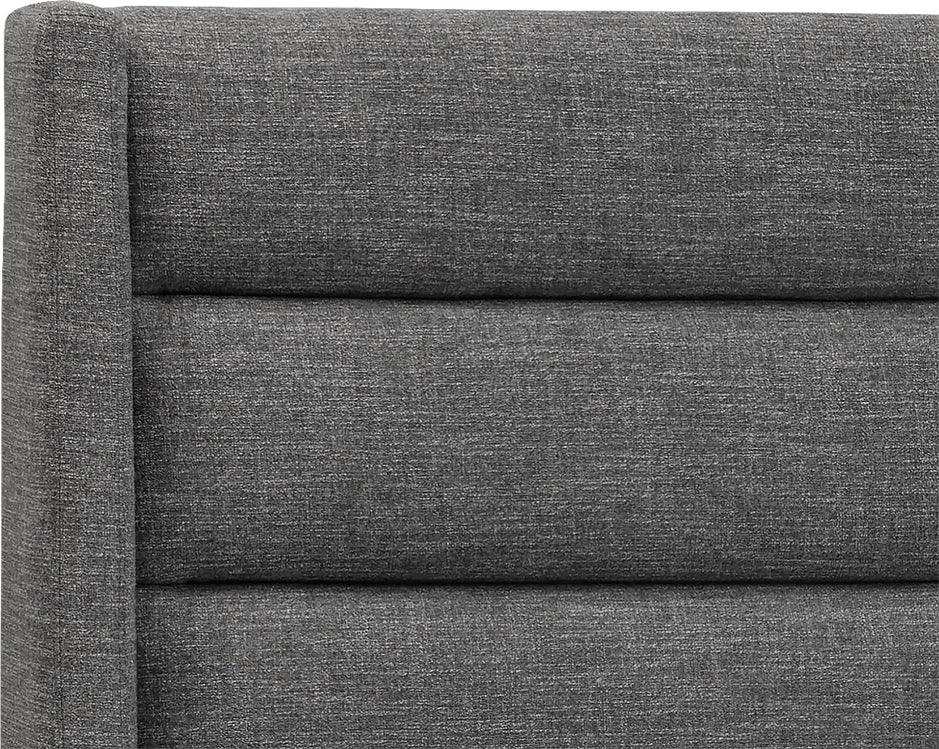 SUNPAN Beds - Emmit Bed - Queen - Quarry Gray