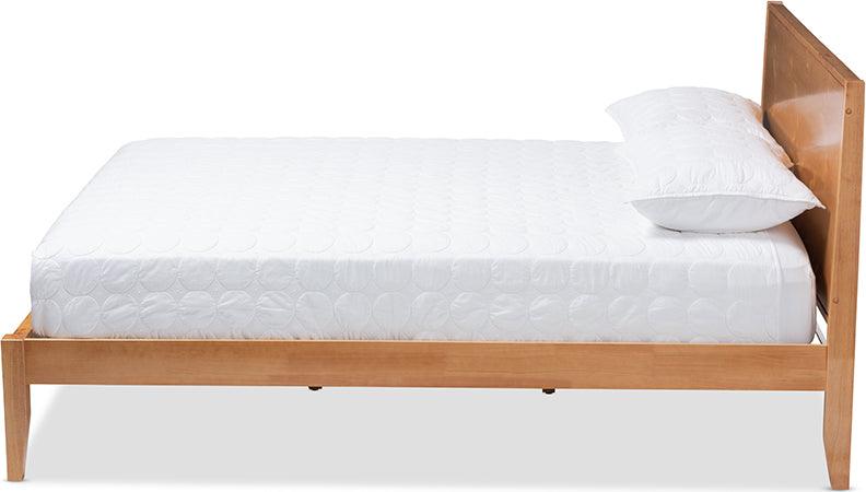 Wholesale Interiors Beds - Marana King Size Platform Bed Rustic Natural Oak