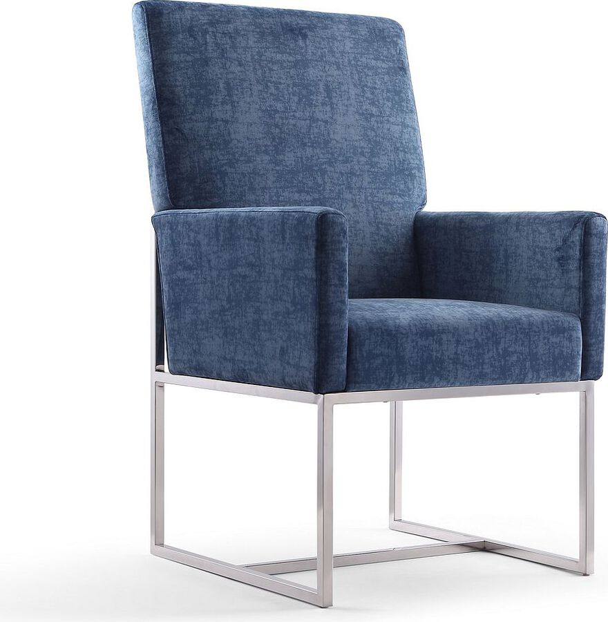 Manhattan Comfort Dining Chairs - Element 6-Piece Dining Chairs in Blue