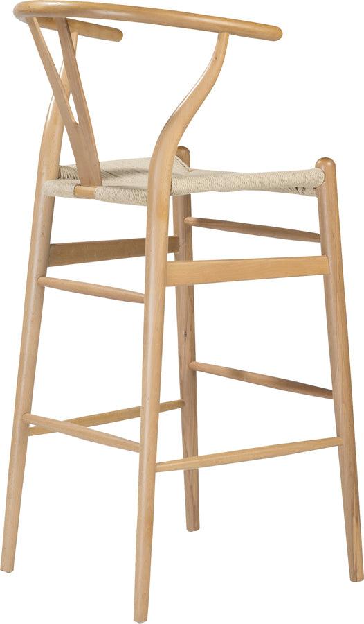 Euro Style Barstools - Evelina-B Bar Stool in Natural