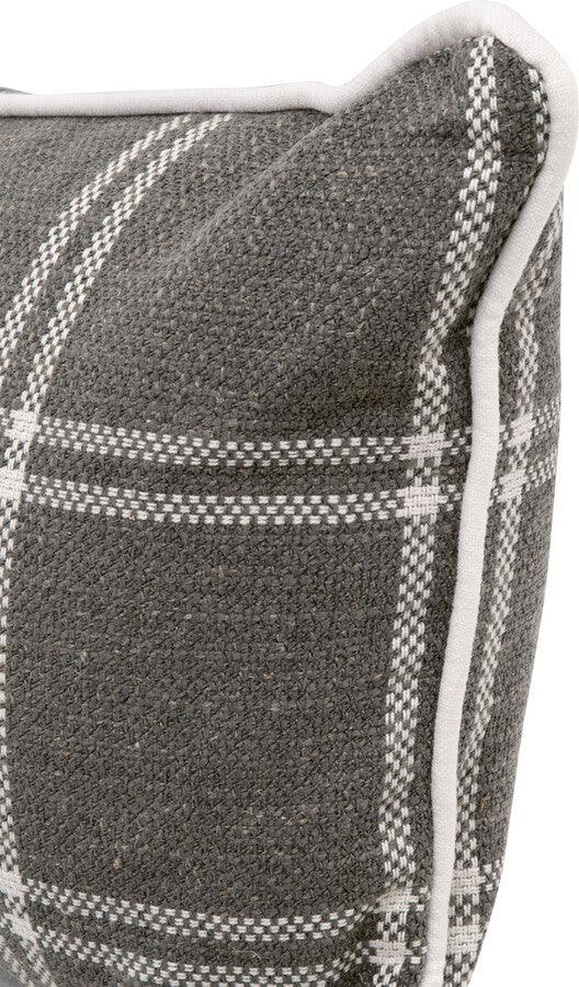 Essentials For Living Pillows & Throws - The Not So Basic 34in Essential Lumbar Pillow - Performance Walden Smoke
