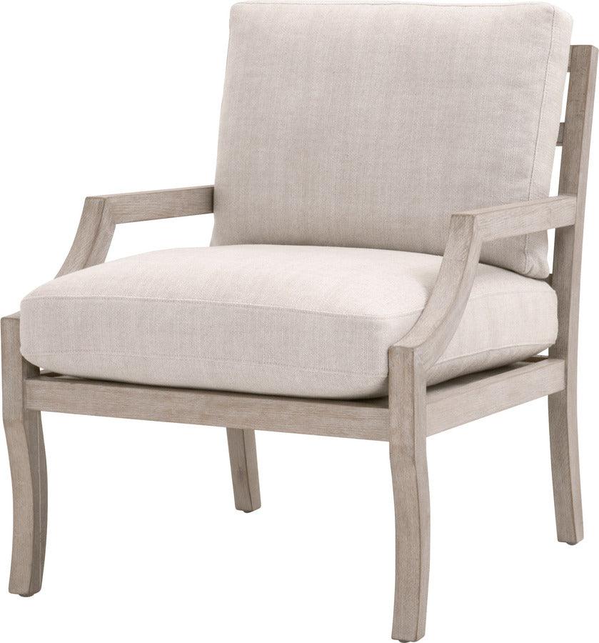 Essentials For Living Accent Chairs - Stratton Club Chair Natural Gray