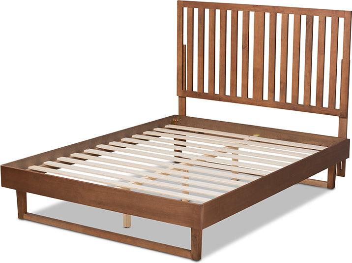 Wholesale Interiors Beds - Marin Full Bed Walnut Brown