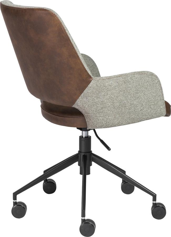 Euro Style Task Chairs - Desi Tilt Office Chair Gray
