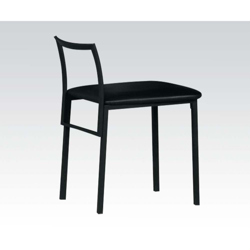 ACME Dining Chairs - ACME Senon Chair, Black