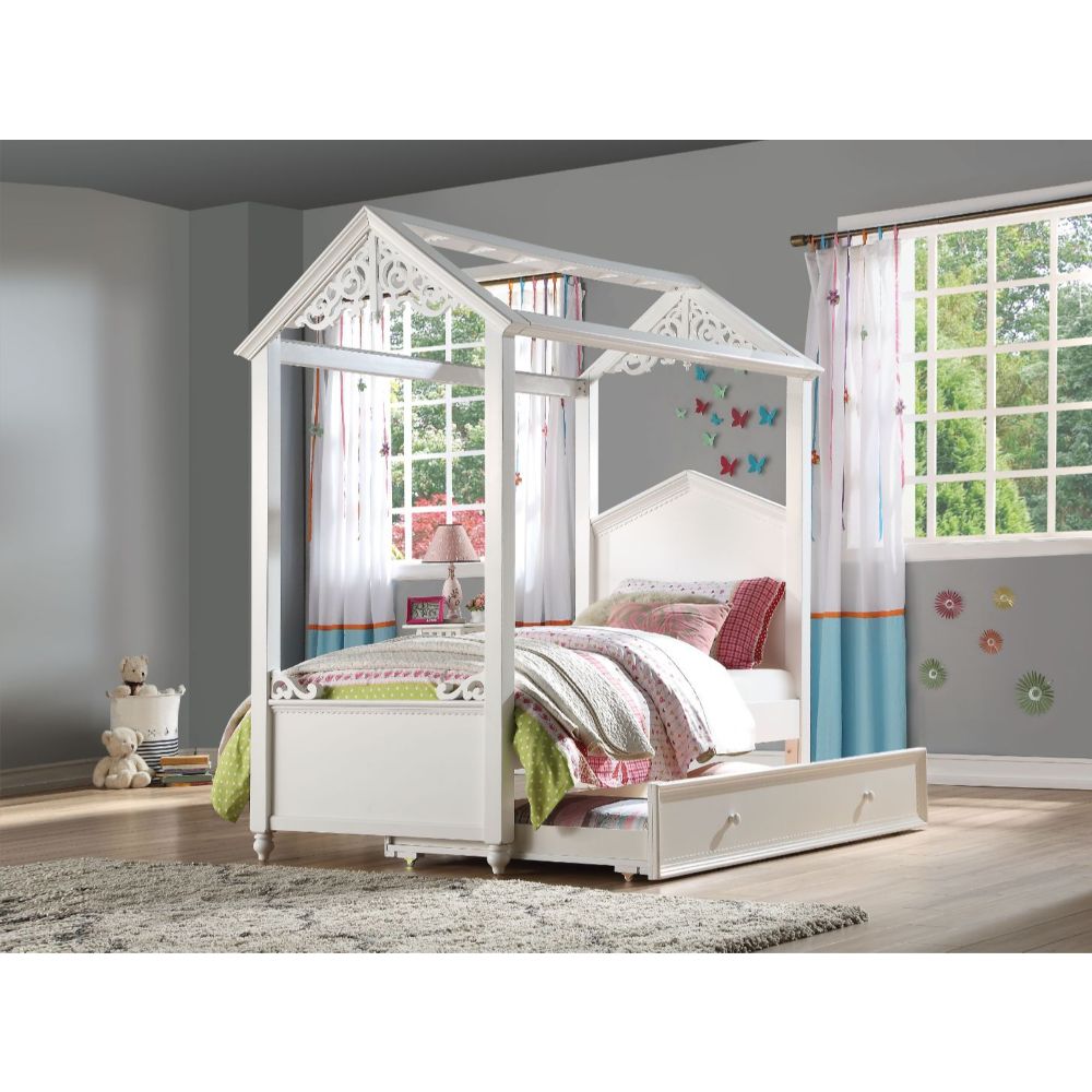 ACME Beds - ACME Rapunzel Trundle (Twin), White