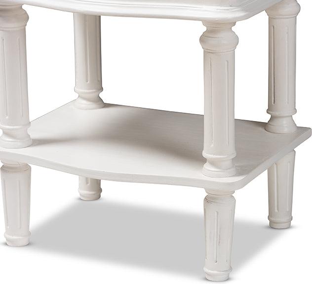 Wholesale Interiors Nightstands & Side Tables - Audrey Nightstand White