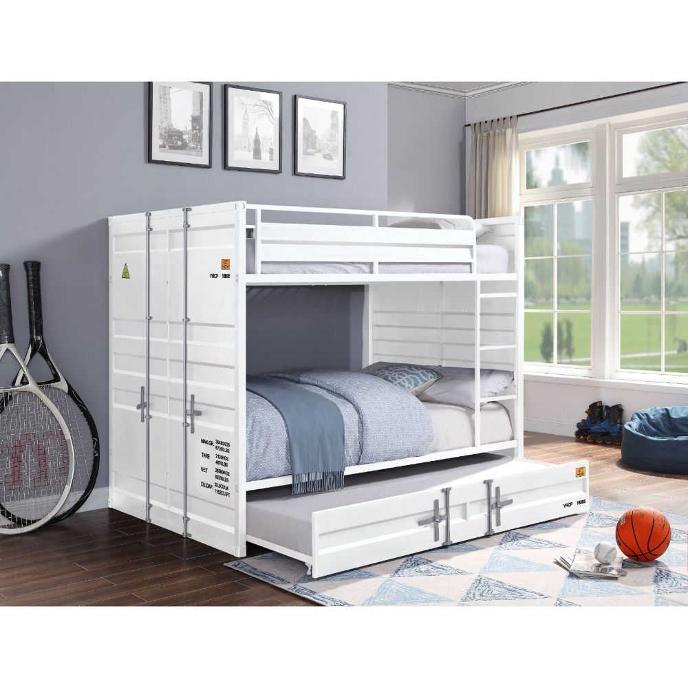 ACME Furniture Beds - Bunk Bed (Full/Full), White