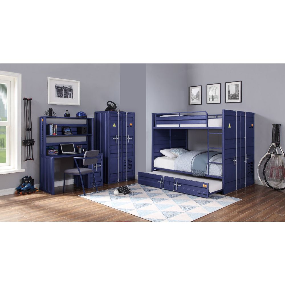 ACME Furniture Beds - Bunk Bed (Twin/Twin), Blue