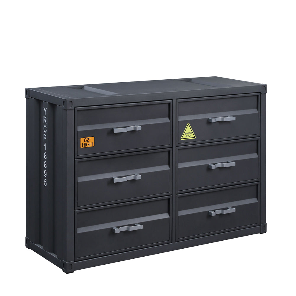 ACME Furniture Dressers - ACME Cargo Dresser, Gunmetal Finish