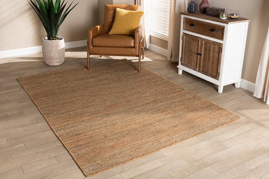 Wholesale Interiors Indoor Rugs - Flamings Modern and Contemporary Brick Handwoven Hemp Area Rug
