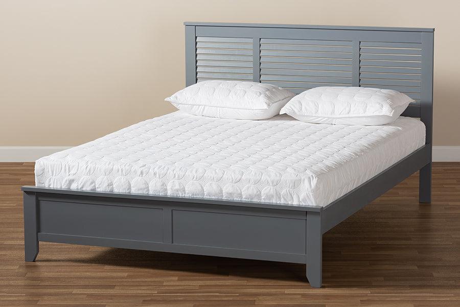 Wholesale Interiors Beds - Adela Full Bed Gray