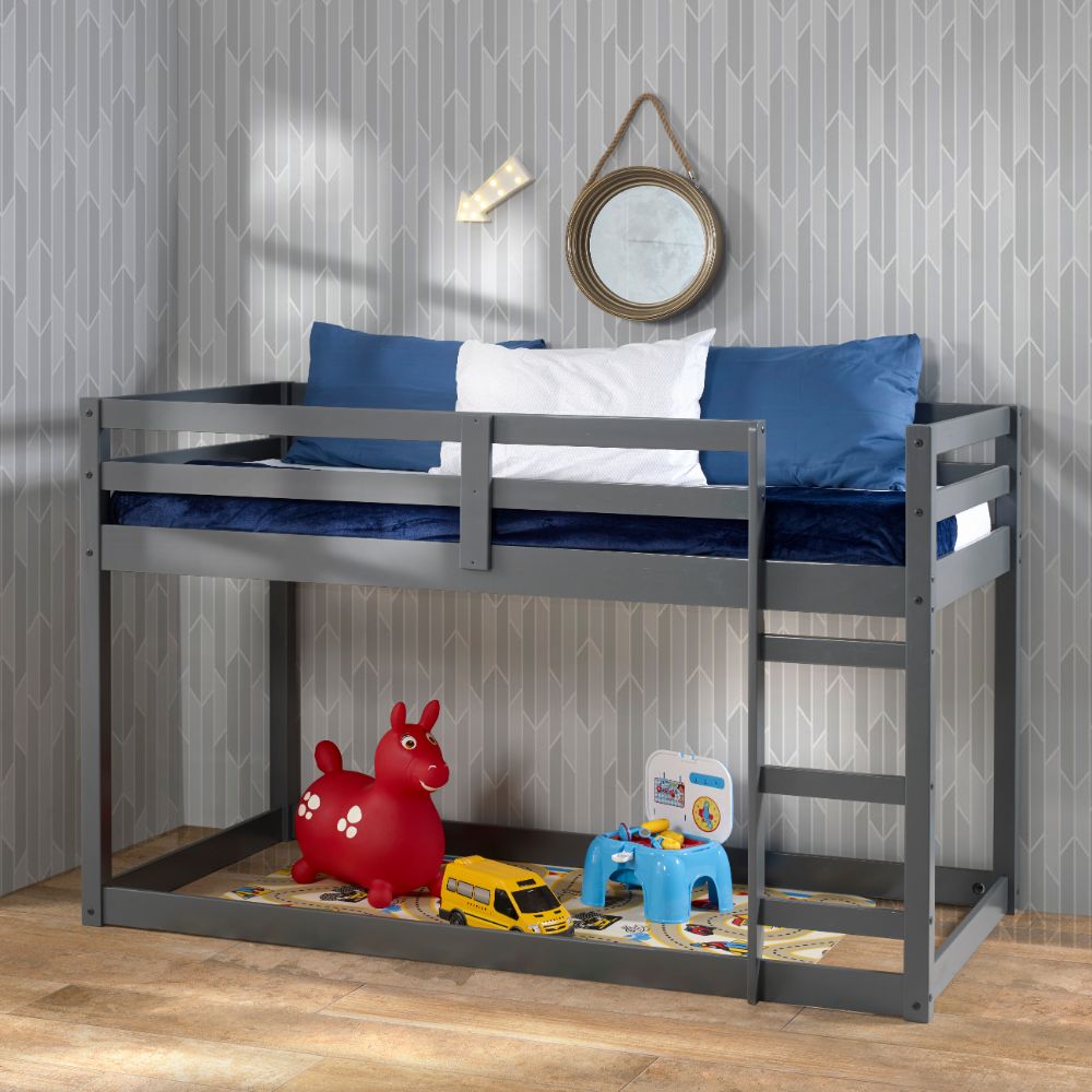 ACME Beds - ACME Gaston Loft Bed, Gray