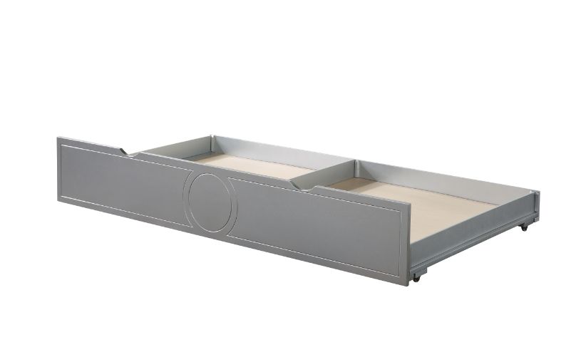 ACME Beds - ACME Valerie Trundle, Silver Finish