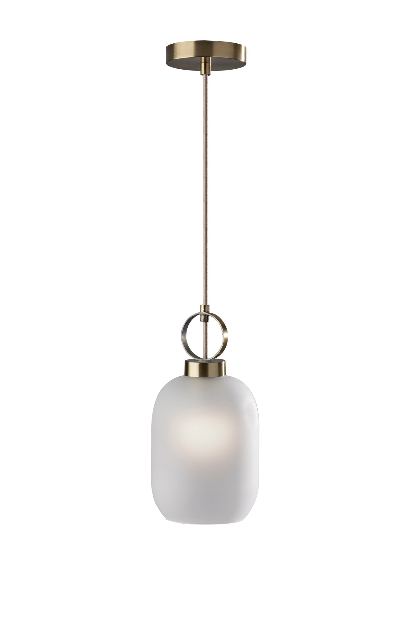 Adesso Ceiling Lamps - Lancaster Pendant Antique Brass