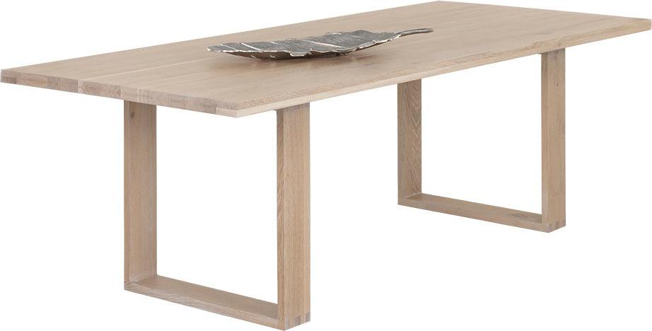 SUNPAN Dining Tables - Thanus Dining Table - Light Oak - 94.5" Brown