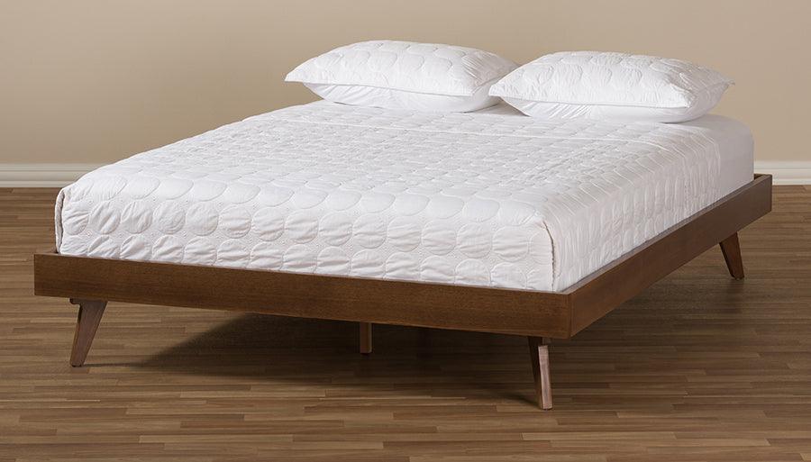 Wholesale Interiors Beds - Jacob King Bed Walnut Brown