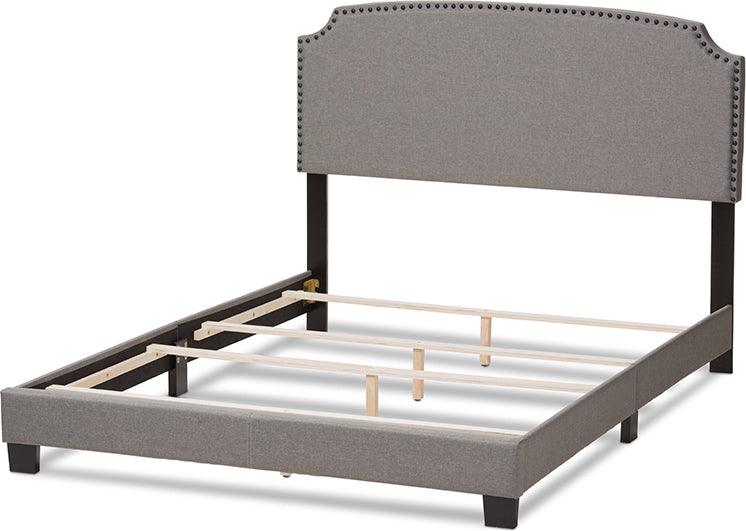 Wholesale Interiors Beds - Odette Full Bed Light Gray